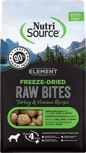 10oz Nutrisource Element Freeze-Dried Turkey Venison Bites - Health/First Aid